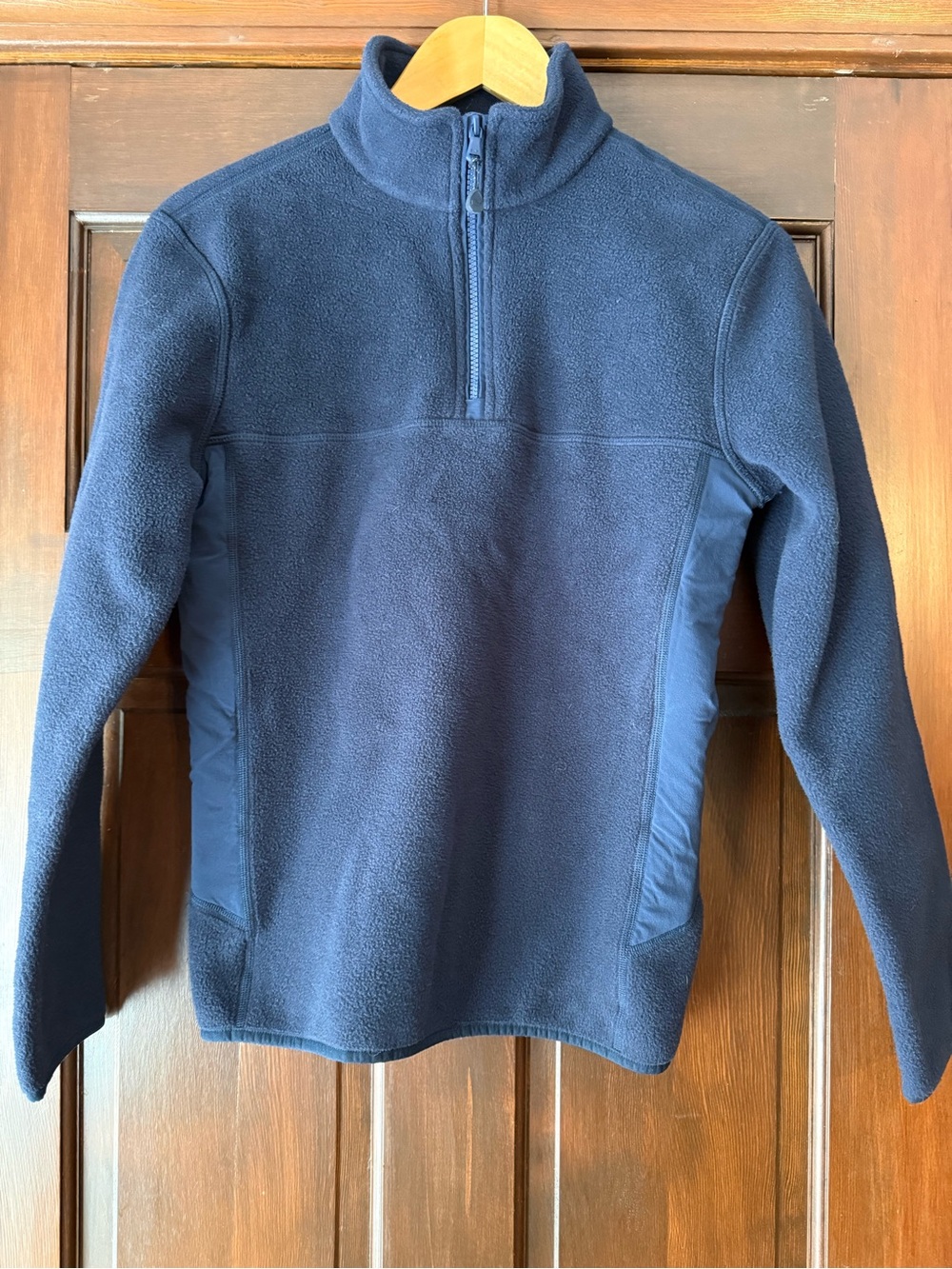 Vineyard Vines Navy Quarter-Zip Fleece Pullover